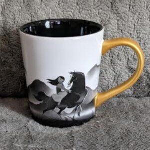 NEW and RARE Disney MULAN and KHAN Mug
